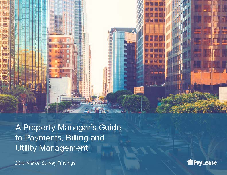 PayLease???s New White Paper Unveils Utility, Payment, and Billing Trends